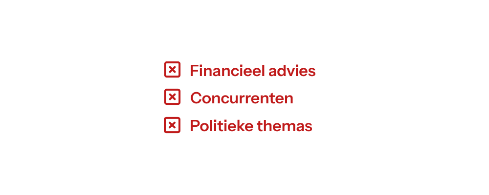 A visual representation of safety settings or boundaries